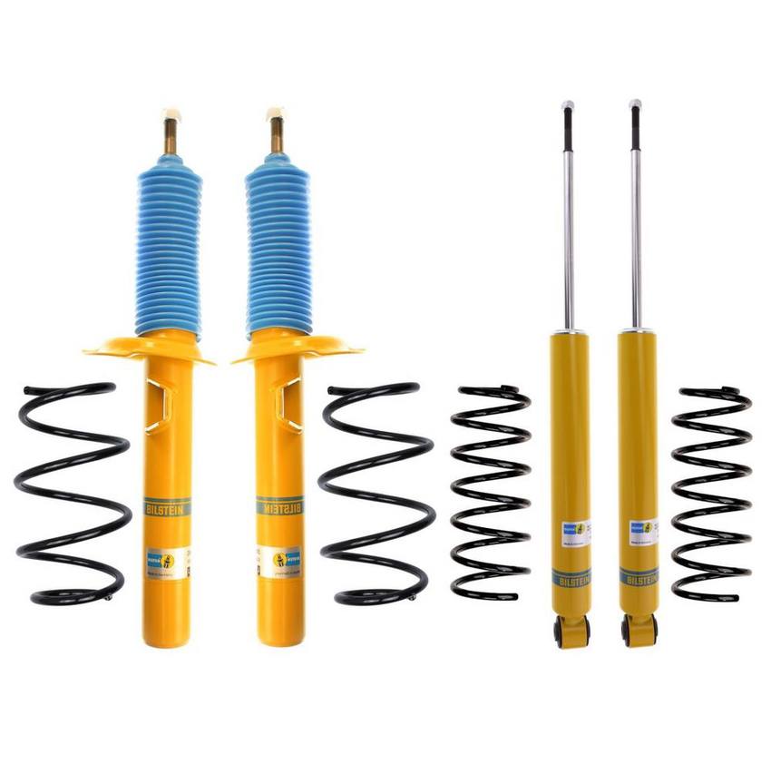 BMW Suspension Strut and Shock Absorber Assembly Kit - Front and Rear (Standard Suspension) (B6 Performance) 33531095736 - Bilstein 3918045KIT